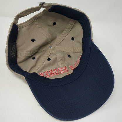 Gulf Shores AL Slideback Baseball Cap Brown OS Adjustable Embroidered JHats