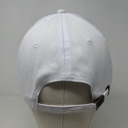 Florida Gators Men's Slideback Hat White Adjustable Embroidered Logo Cotton
