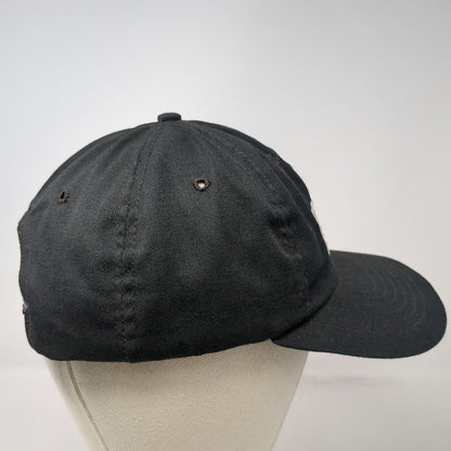 Ray-Ban Snapback Hat Black Green Underbrim Made in USA Script Logo Cap Vintage