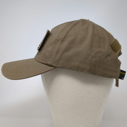 Condor Baseball Cap Brown One Size American Flag Patch Tactical RandCLP Hat
