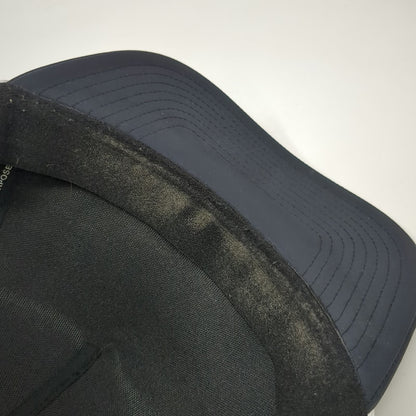 Branded Bills Black Trucker Hat One Size Fiber Net Incorporated Rope Snapback