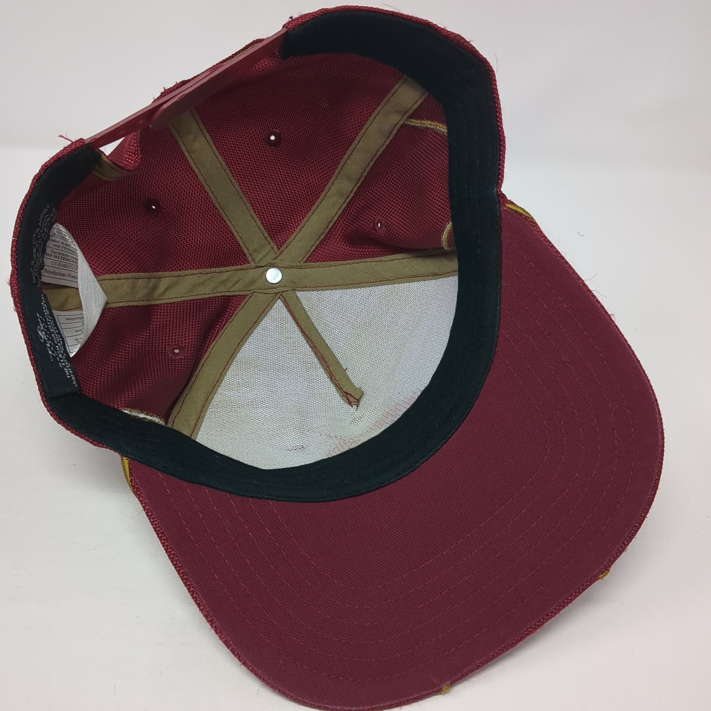 The Flash Fastest Man Alive Snapback Cap Red One Size Adjustable Embroidered