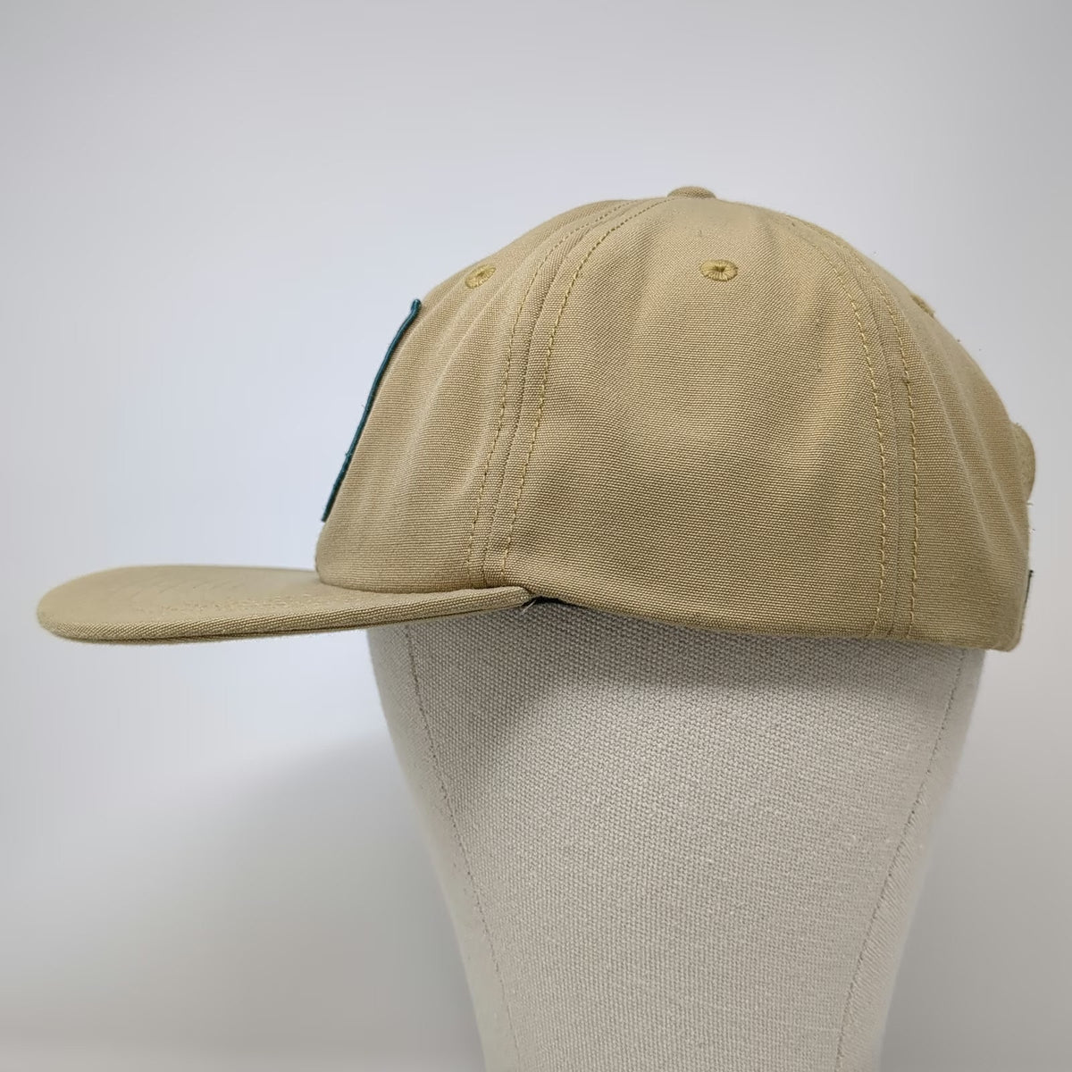 prAna Snapback Hat Beige One Size Get Lost To Get Found Mountain Patch Recycled