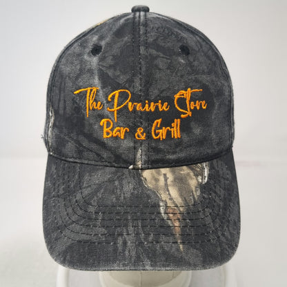 Outdoor Cap Baseball Cap Black One Size Prairie Store Bar & Grill Camo Hat