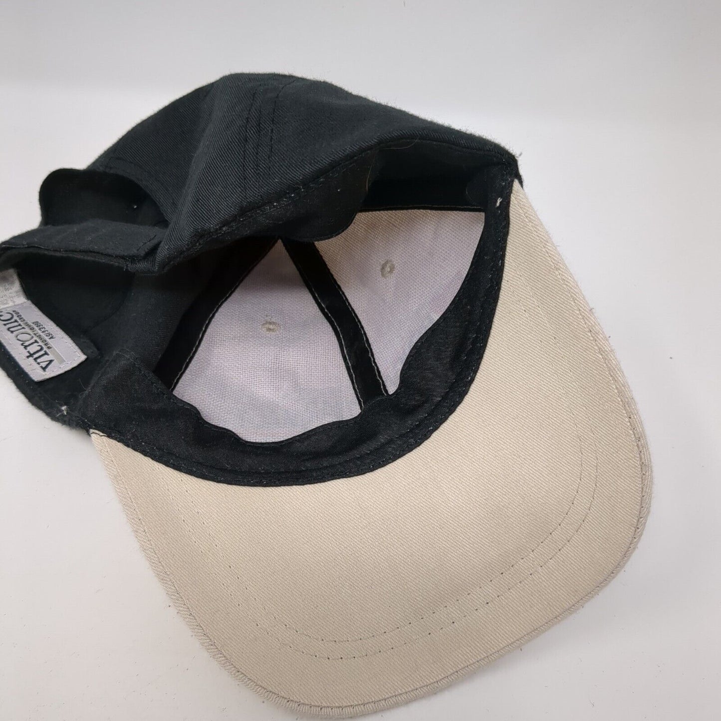 Bengal Pharmacy Strapback Hat Tan One Size Adjustable Colorblock