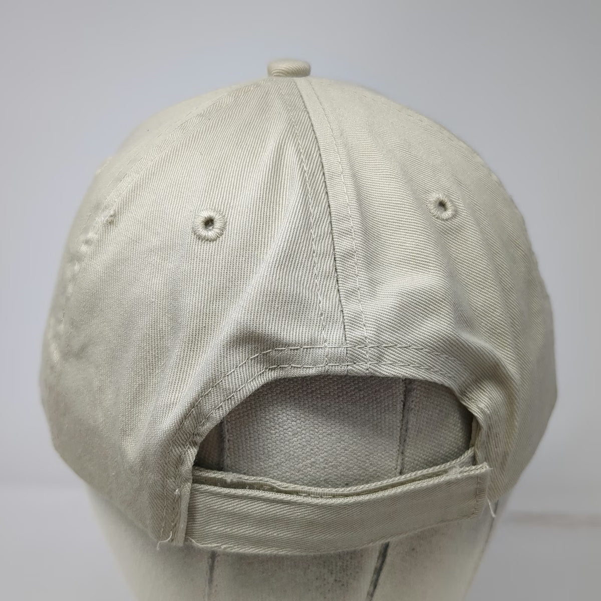 Port & Company Baseball Cap Beige One Size Ophir Utah Train Engine Strapback Hat