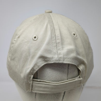 Port & Company Baseball Cap Beige One Size Ophir Utah Train Engine Strapback Hat
