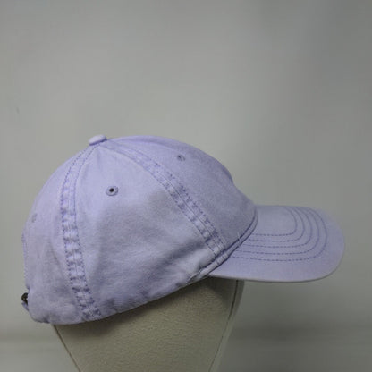 Unbranded Slideback Hat Purple Lavender Sunrise OSFM Solid 6 Panel Blank