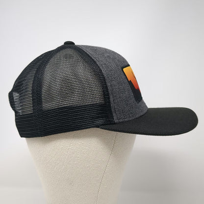 Westrek Trucker Hat Black One Size Snapback Mesh Back Deer Patch Hunting
