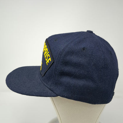 Northstar USS Enterprise CVN-65 US Navy Snapback Hat Blue One Size USA Made