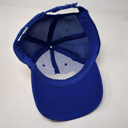 Lowe's Strapback Mesh Back Hat Blue One Size Adjustable Embroidered