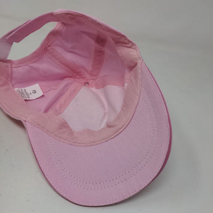 Unbranded Girl's Strapback Hat Pink Size 54 Graphic Flamingo Logo Cotton