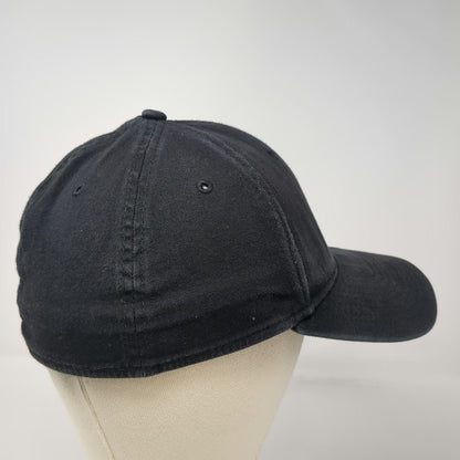 New Era 39THIRTY Baseball Cap Black XL Interlocking TF Logo Stretch Fit Hat
