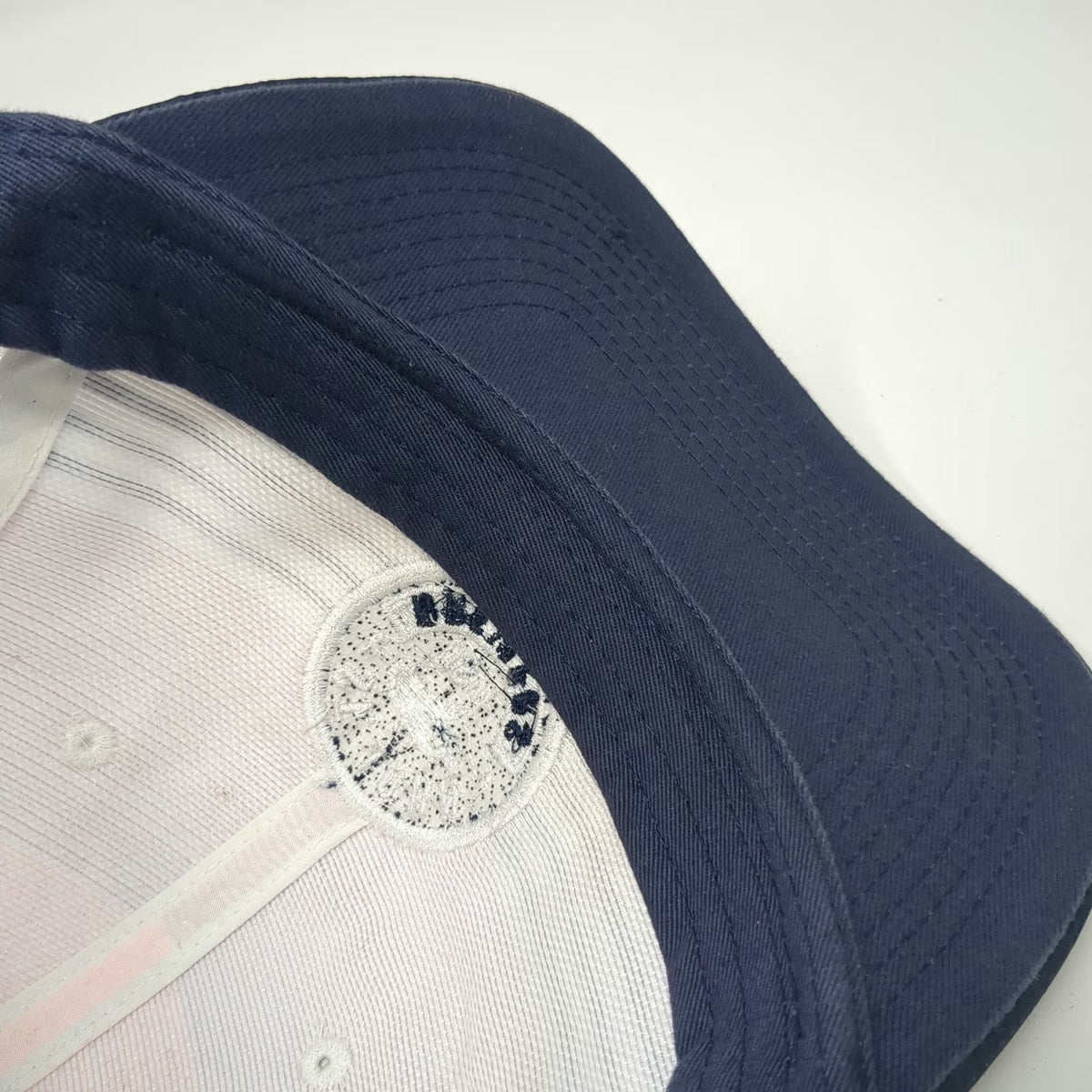 Ahead St John Brewers USVI Trucker Hat Blue Pink White One Size Mesh Snapback
