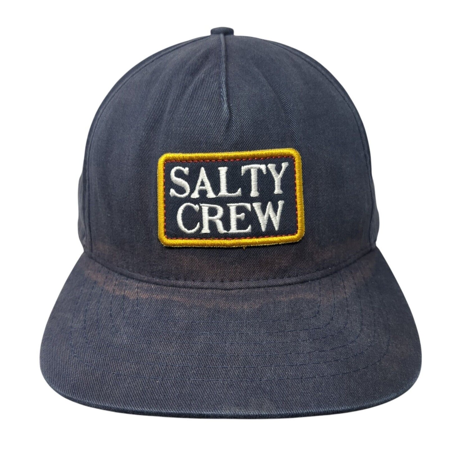 Salty Crew Patch Snapback Hat Blue One Size Find Refuge In The Sea