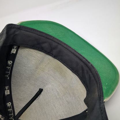 New Era Las Vegas Raiders NFL 5 Panel Black Beige Green Hat L Strapback 9FIFTY