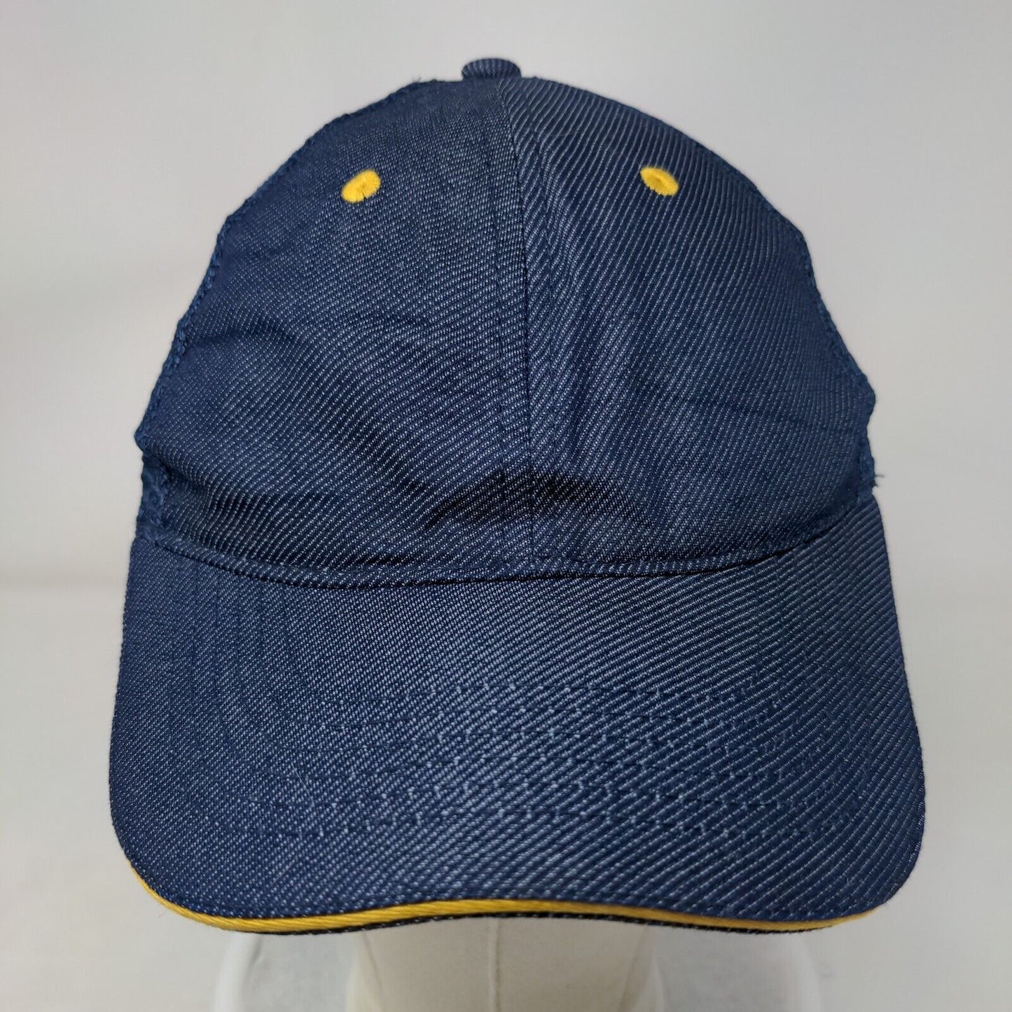 McDonald's Snapback Mesh Back Trucker Hat Blue One Size Employee Uniform