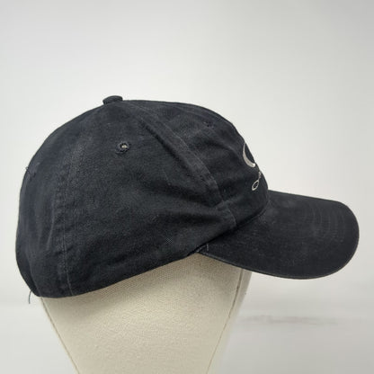 Oakley Software 1242 Snapback Hat Black One Size Logo Made in USA Vintage Rare