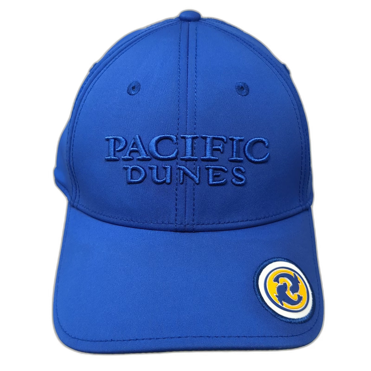 Imperial Pacific Dunes Baseball Cap Blue One Size Fitted Performance Stretch Hat