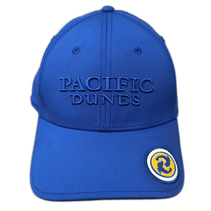 Imperial Pacific Dunes Baseball Cap Blue One Size Fitted Performance Stretch Hat