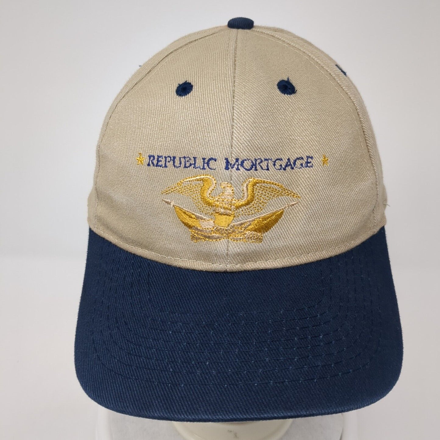 Republic Mortgage Snapback Hat Multicolor OS Adjustable Embroidered Toppers
