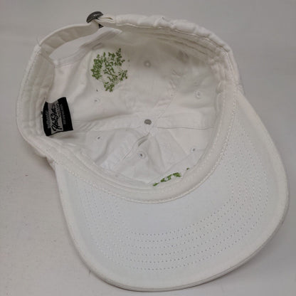 NeSmith 5K Pancoast Slideback Hat White OSFM Adjustable Embroidered 6 Panel