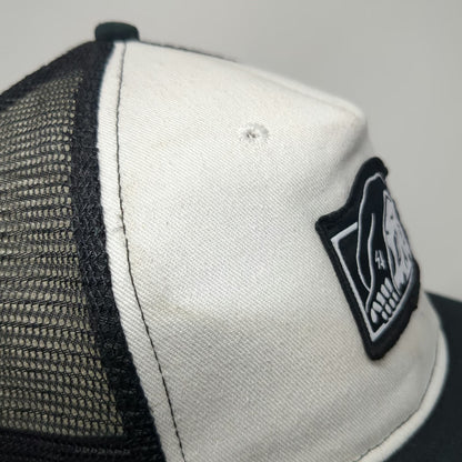 Lurking Class Trucker Hat Black One Size Skull Reaper Mesh Barbed Wire Tape