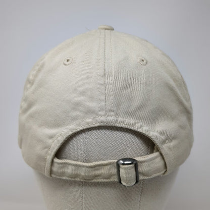 District Baseball Cap Beige OSFM Bixler's Marine Inc Embroidered Slideback Hat