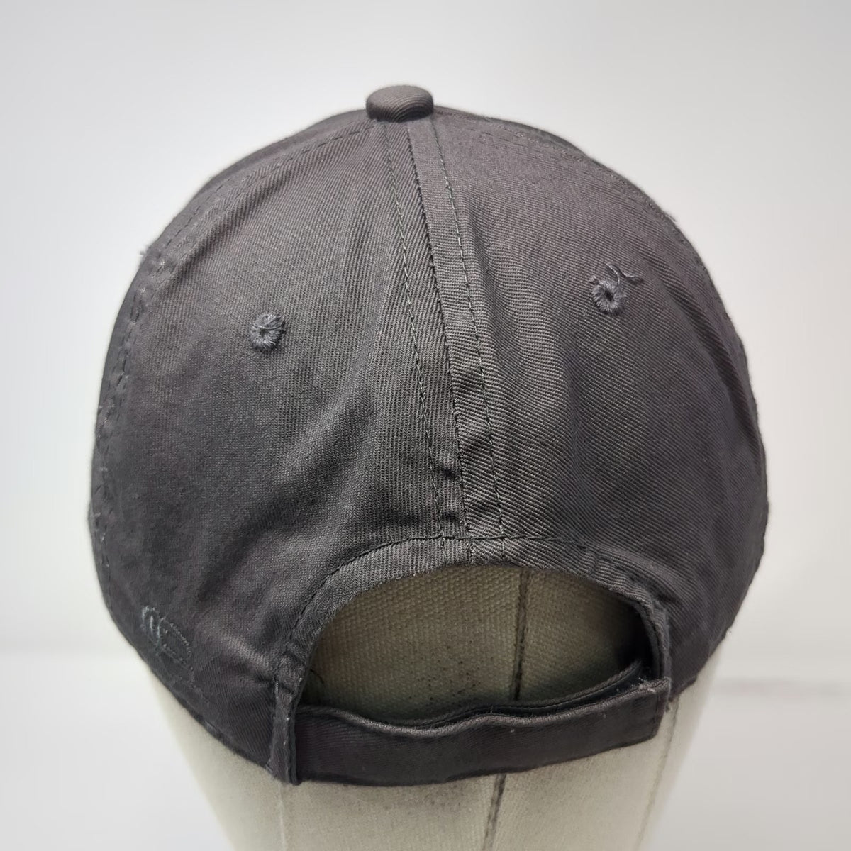Outdoor Cap Idaho State Bengals NCAA Gray One Size Strapback Hat IS Logo OSFM