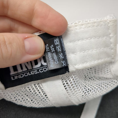 Lindo Trucker Hat Gray White One Size Mesh Snapback Ditch Witch Logo Hat
