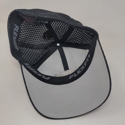 Majestic Productions Mesh Back Fitted Hat Black One Size Flexfit