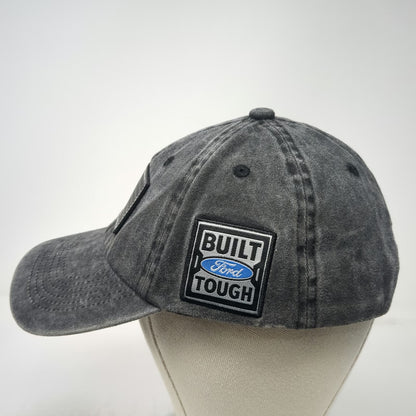 Ford Snapback Gray Hat One Size American Flag Built Tough Acid Wash Promo Logo