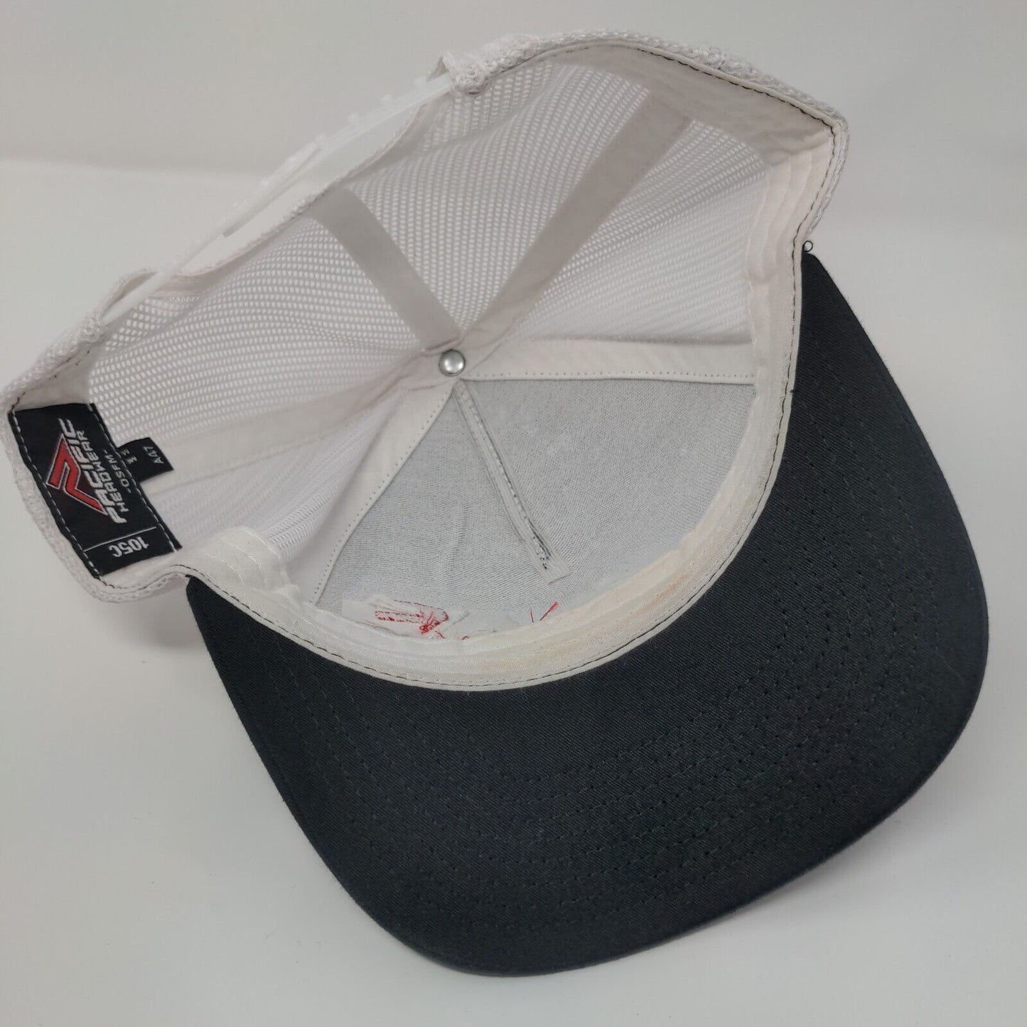 AF Painting & Remodel Black OSFM Adjustable Embroidered Mesh Pacific Headwear