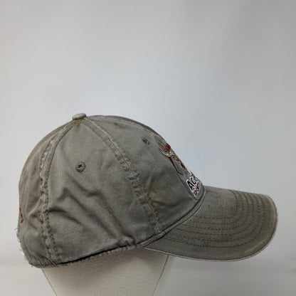 Academy Sports + Outdoors Deer Strapback Hat Brown One Size Embroidered