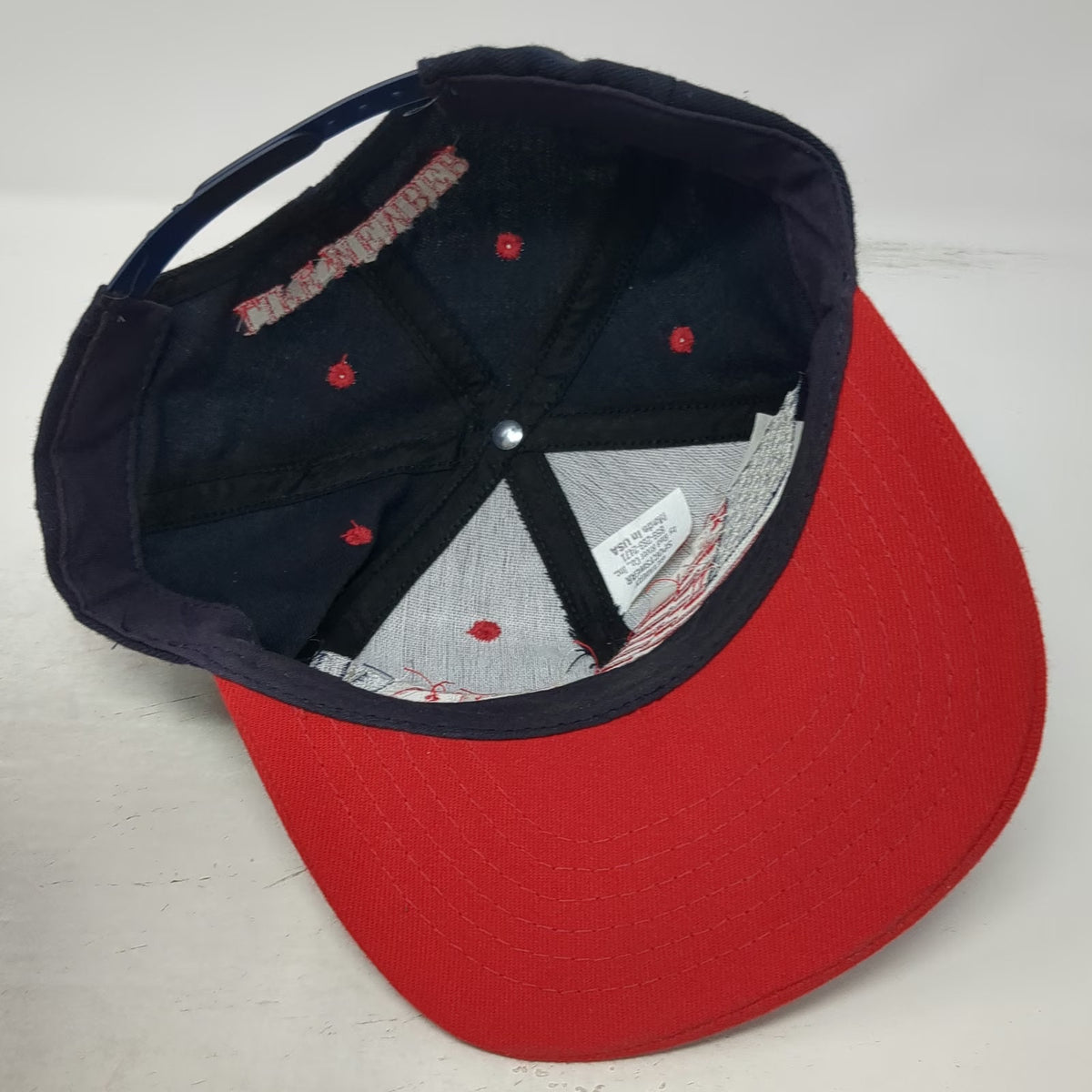 Getaway Sportswear Snapback Blue Hat One Size DAV Life Member Made in USA Flag