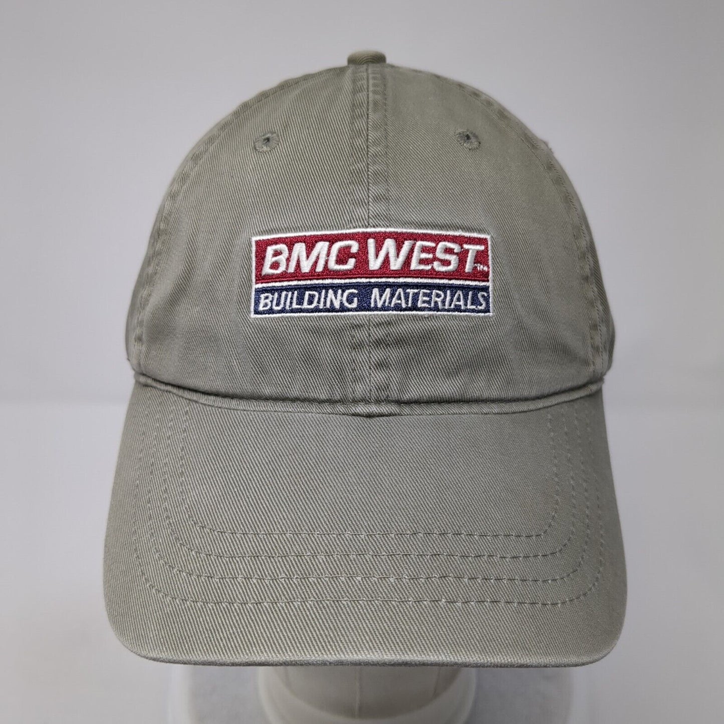 BMC West Building Materials Slideback Hat Brown OS Adjustable Embroidered RMA
