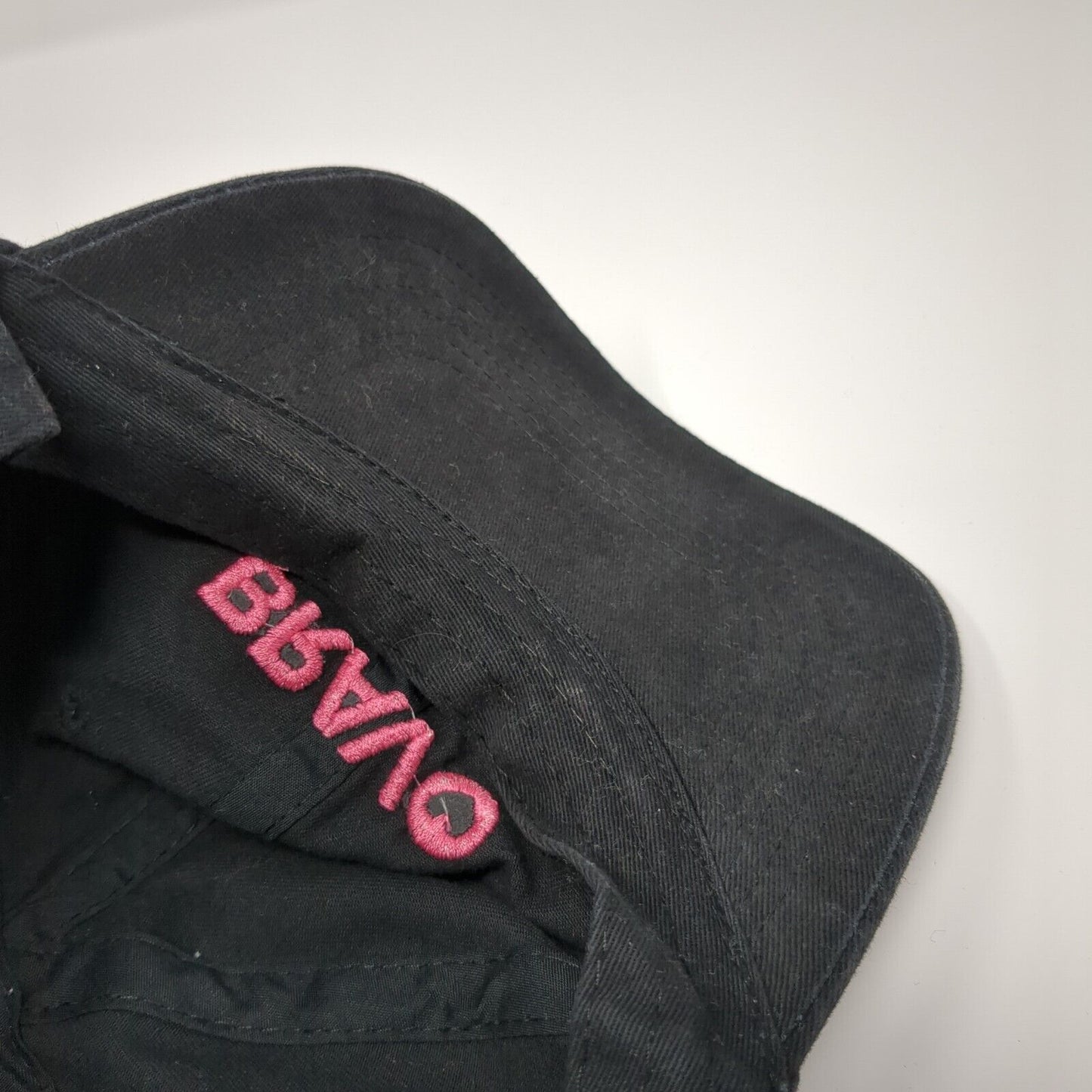 Bravo Slideback Hat Black One Size Solid Embroidered Port & Company