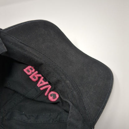 Bravo Slideback Hat Black One Size Solid Embroidered Port & Company