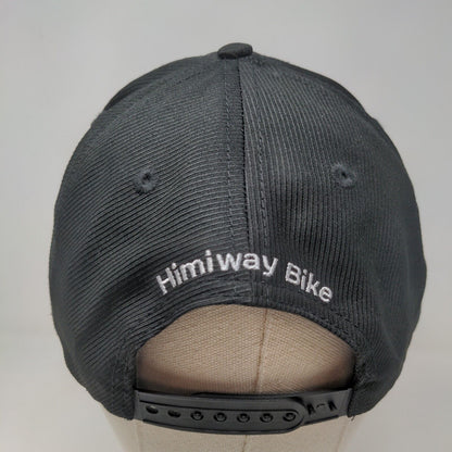 Himiway Bike Men's Snapback Hat Black Adjustable Embroidered Logo Polyester