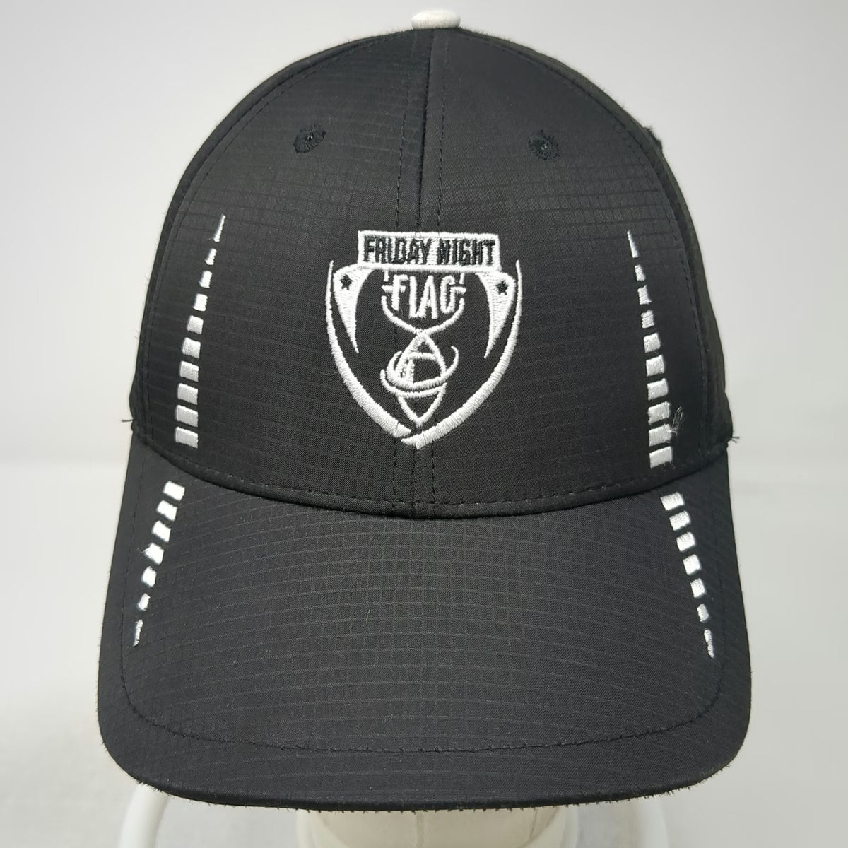 Cap America Baseball Cap Black One Size Hat NFL Friday Night Flag Ripstop