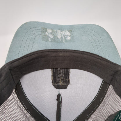 Red Fish Lake Lodge Snapback Trucker Hat Multi OS Adjustable Mesh Richardson