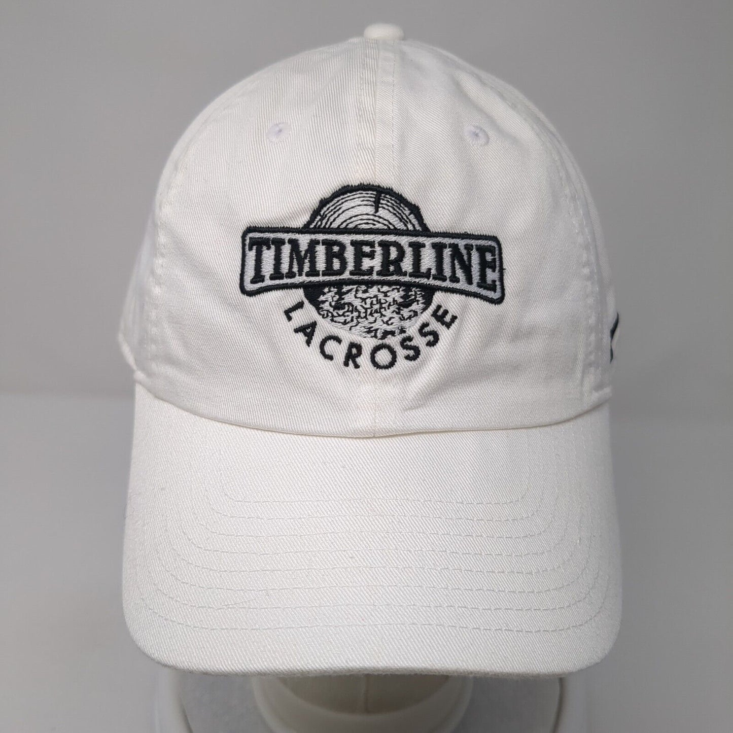 Timberline Lacrosse Slideback Hat White One Size Solid Adjustable Nike