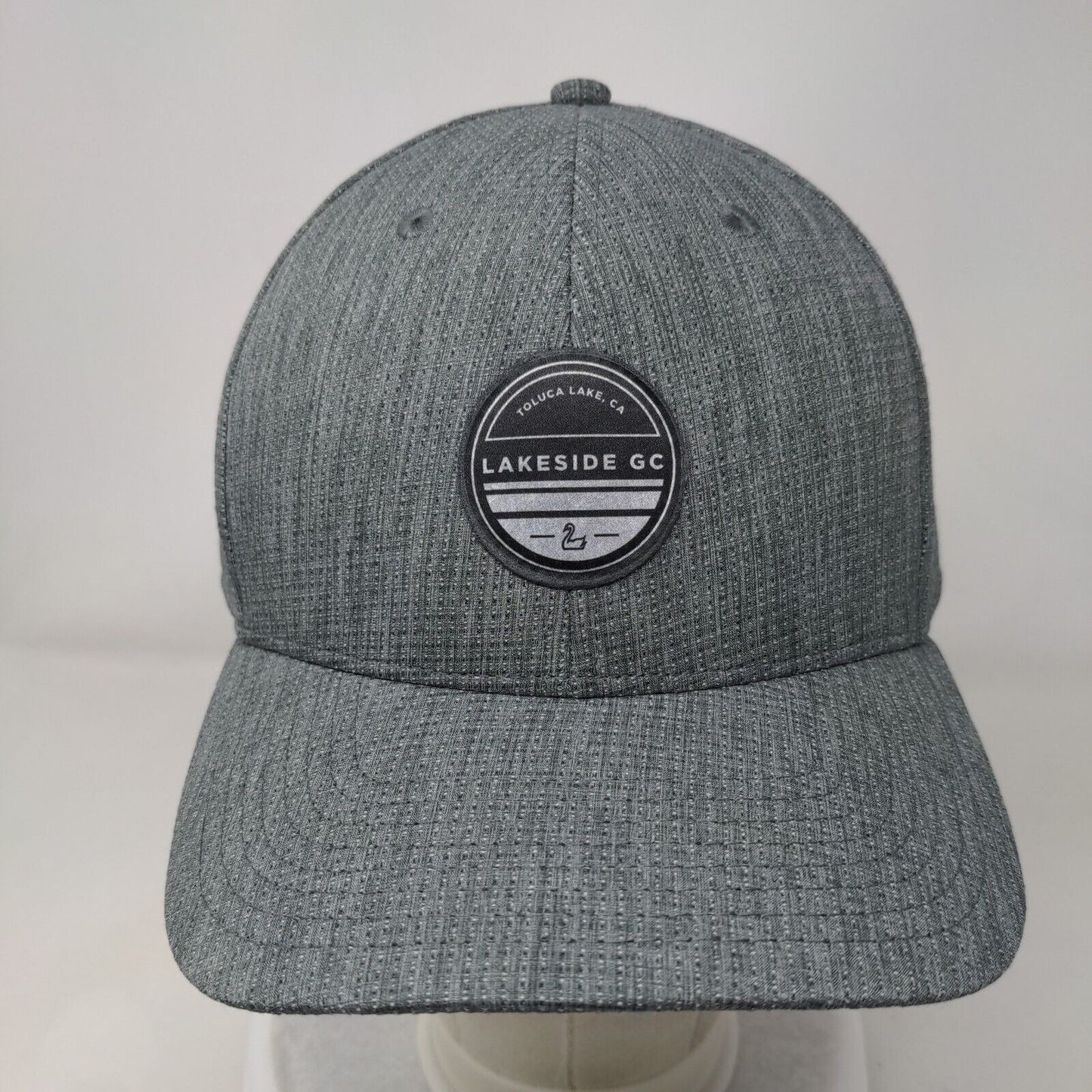 Lakeside GC Patch Snapback Hat Gray OSFM Adjustable 6 Panel Levelwear
