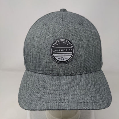 Lakeside GC Patch Snapback Hat Gray OSFM Adjustable 6 Panel Levelwear