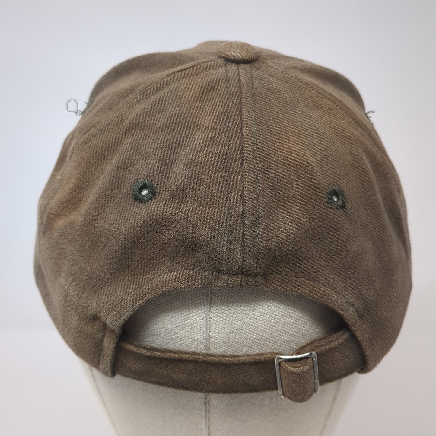 Ducks Unlimited Slideback Baseball Cap Brown One Size Adjustable Signatures
