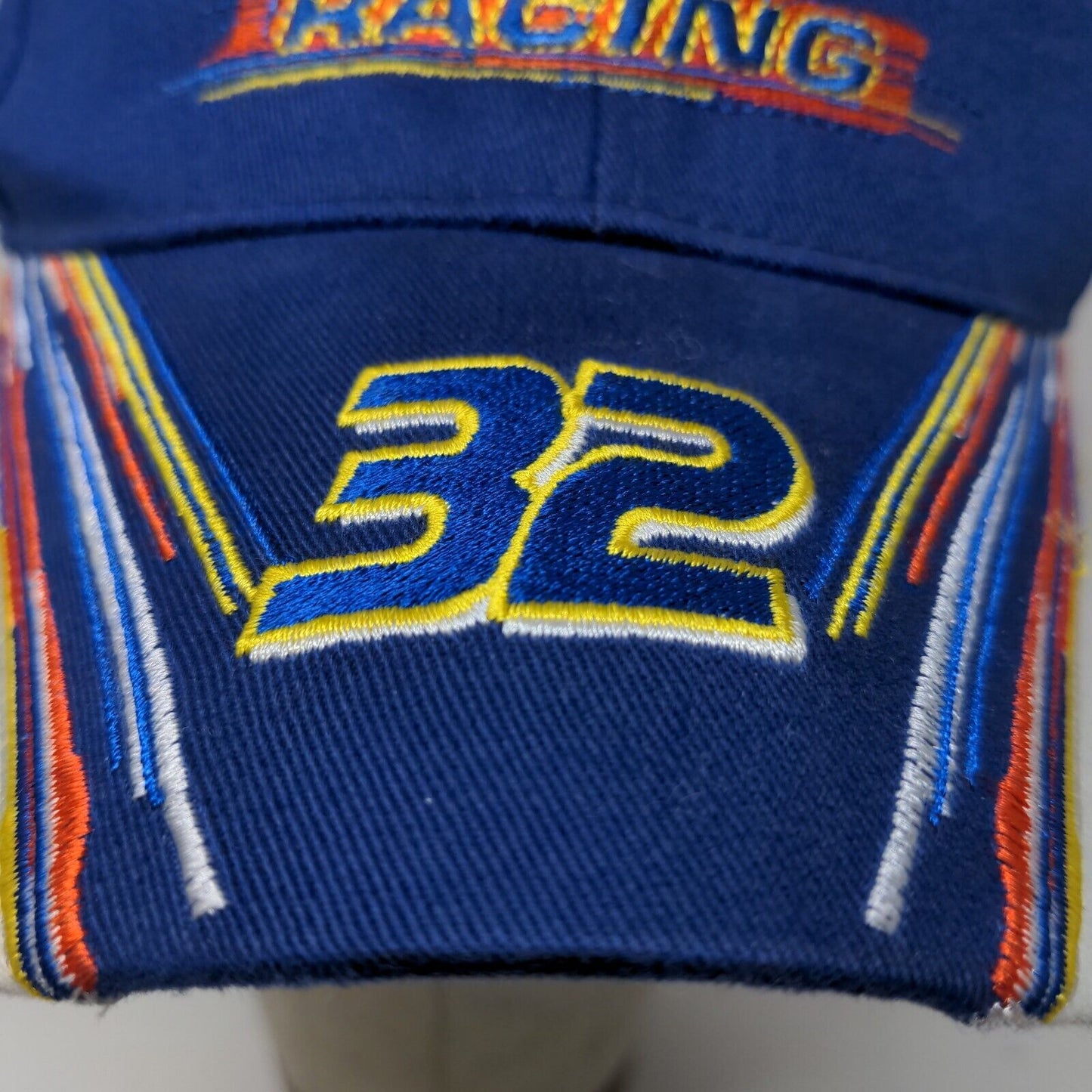 Tide Racing Men's Snapback Hat Blue OSFA Embroidered #32 Downy Logo