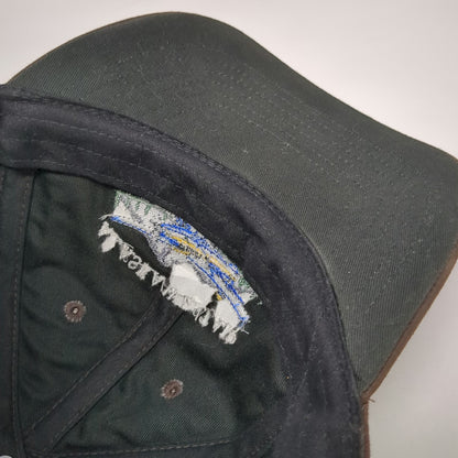 Drift Creek Outdoors Brown Baseball Oilskin Hat Alaska West Air Seaplane Kenai
