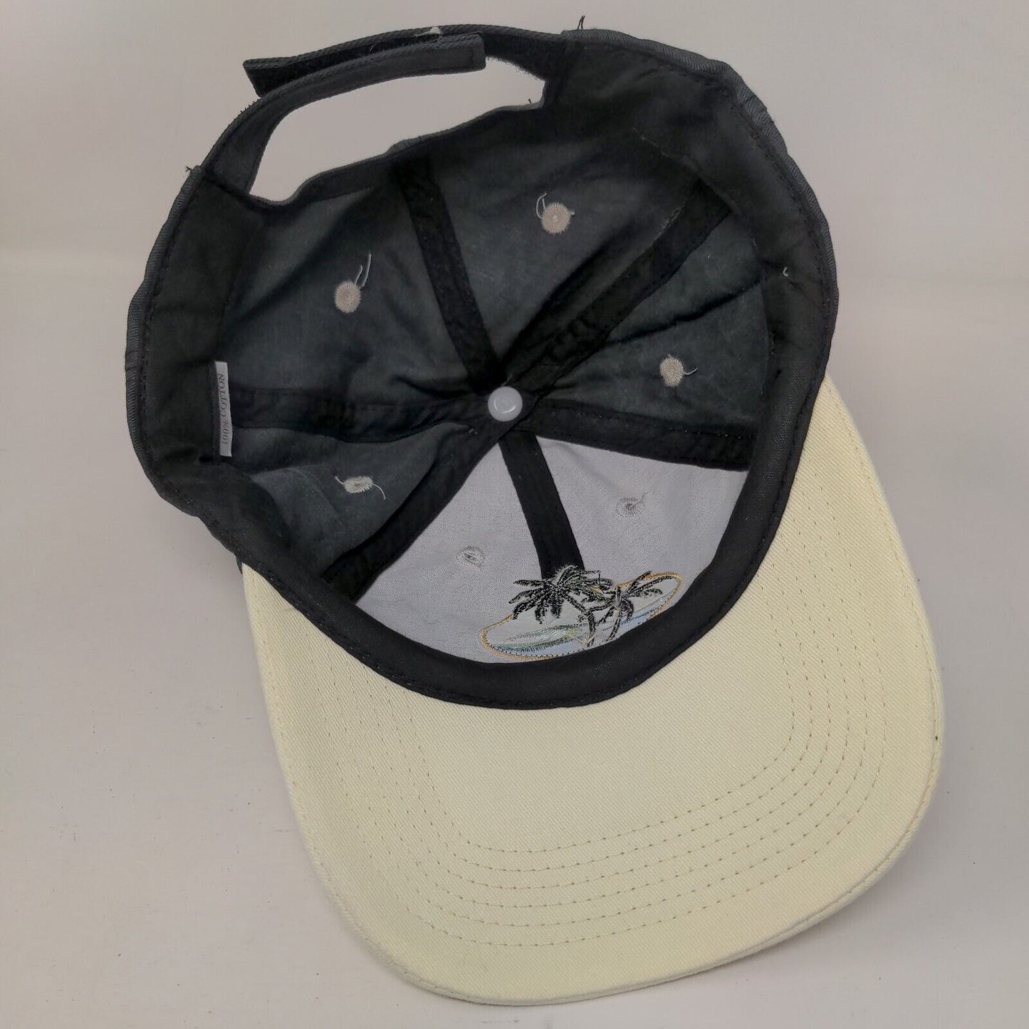 St. Kitts Strapback Hat Multicolor One Size Adjustable Embroidered Cotton