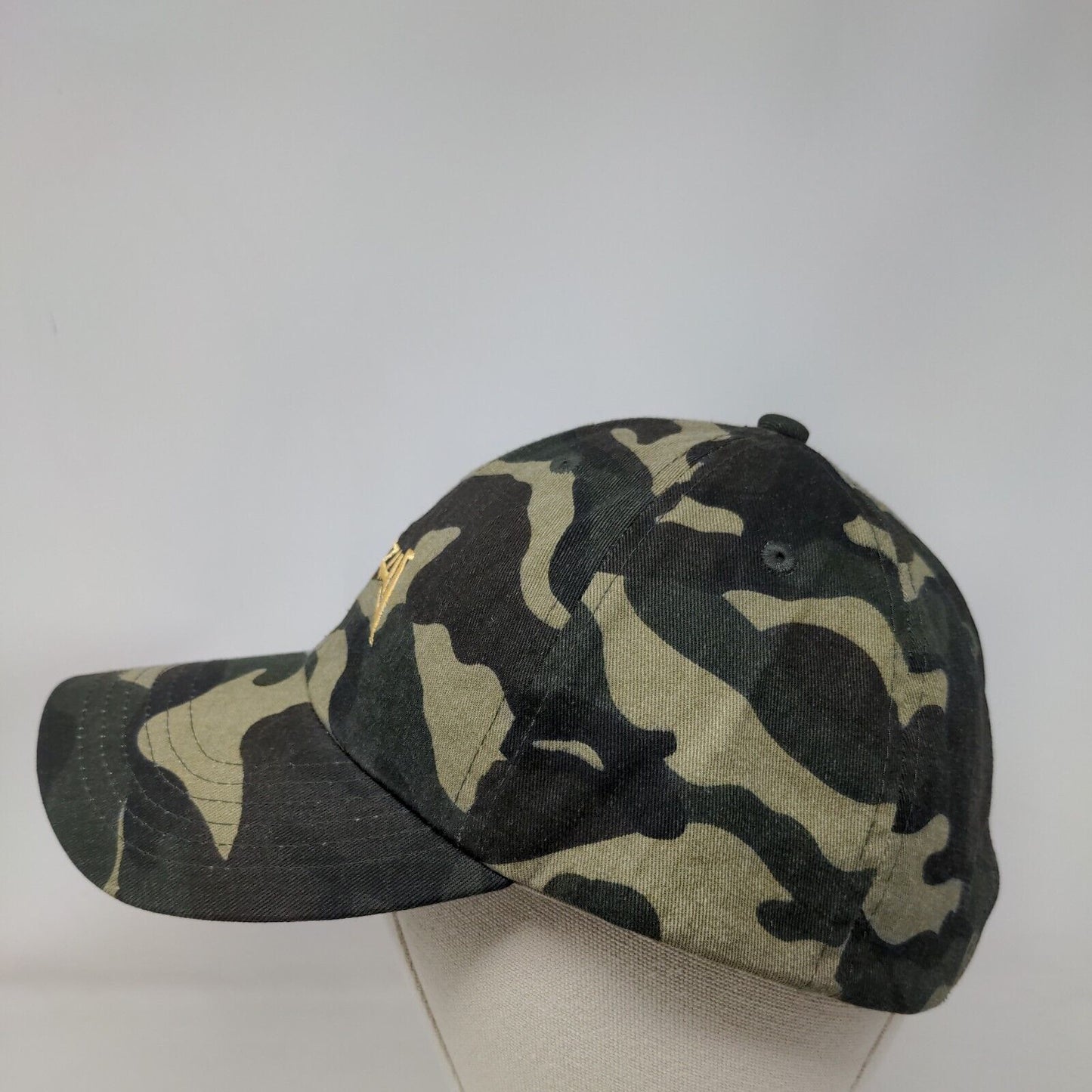 Yeezus Slideback Hat Camouflage One Size Adjustable Embroidered 6 Panel Cotton