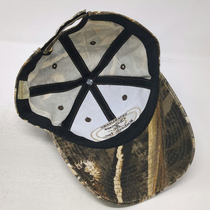 Chalmers & Kubeck 1950 Baseball Cap Brown Green Camo One Size Strapback Hat